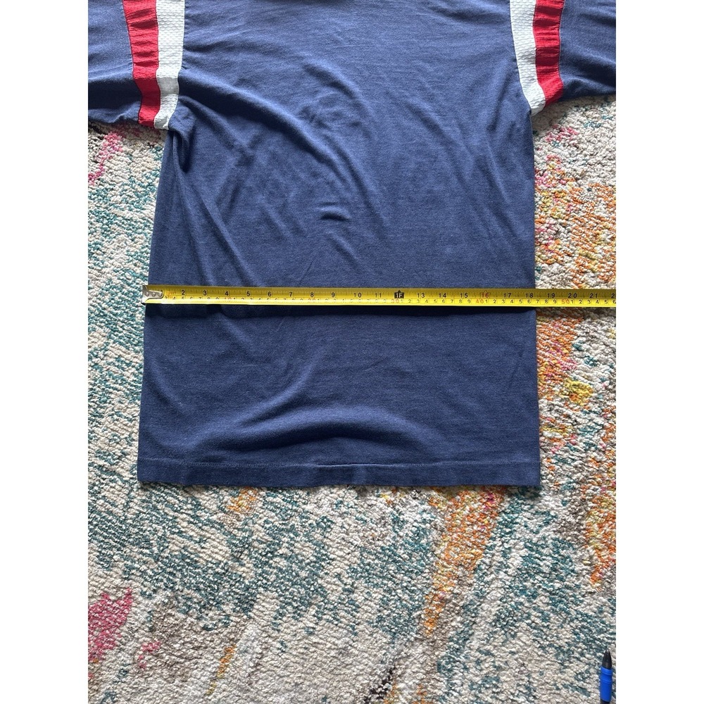 Vintage 70s Champion Harvard University Locker Room Tops Ringer T-Shirt Large - Picture 4 of 4